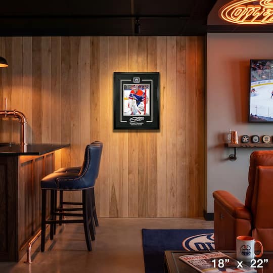 Stuart Skinner 16" x 20" Replica Signature Frame Oilers